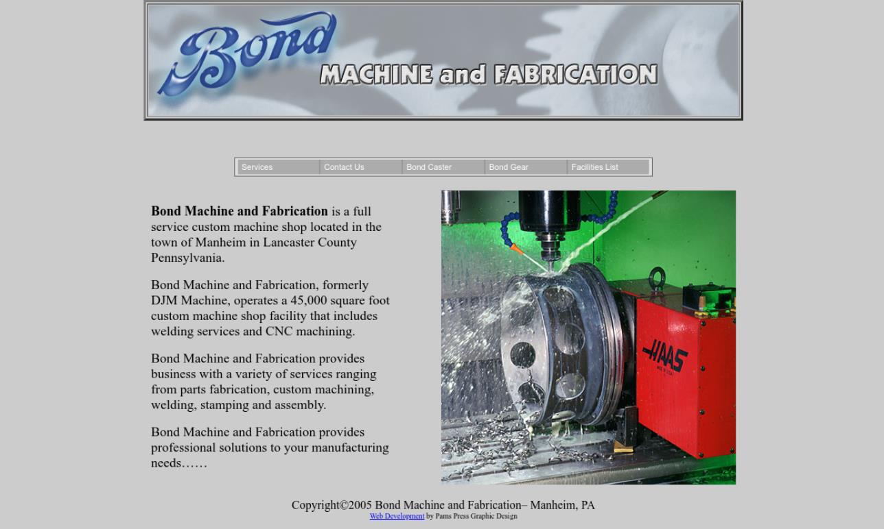 Bond Machine and Fabrication Speed Reducers