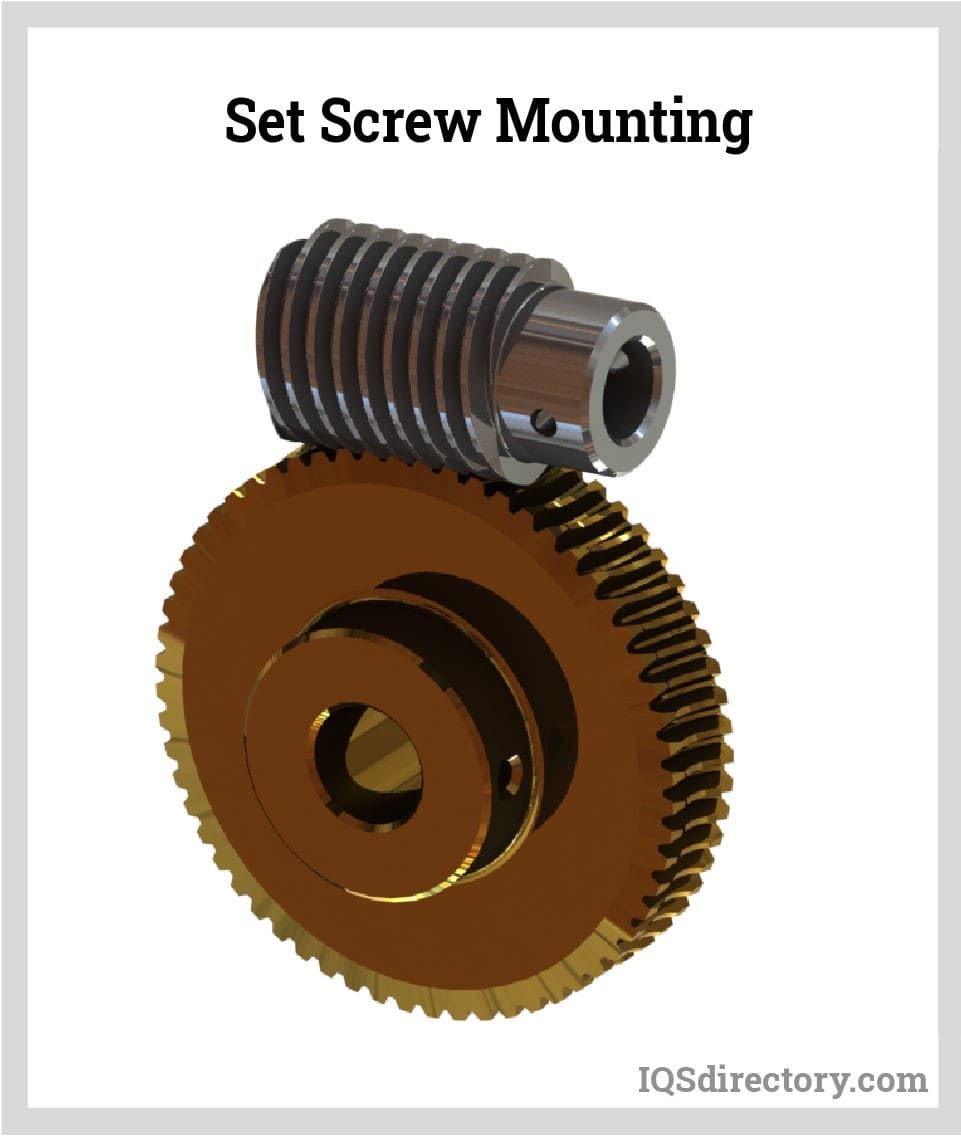set screw mounting